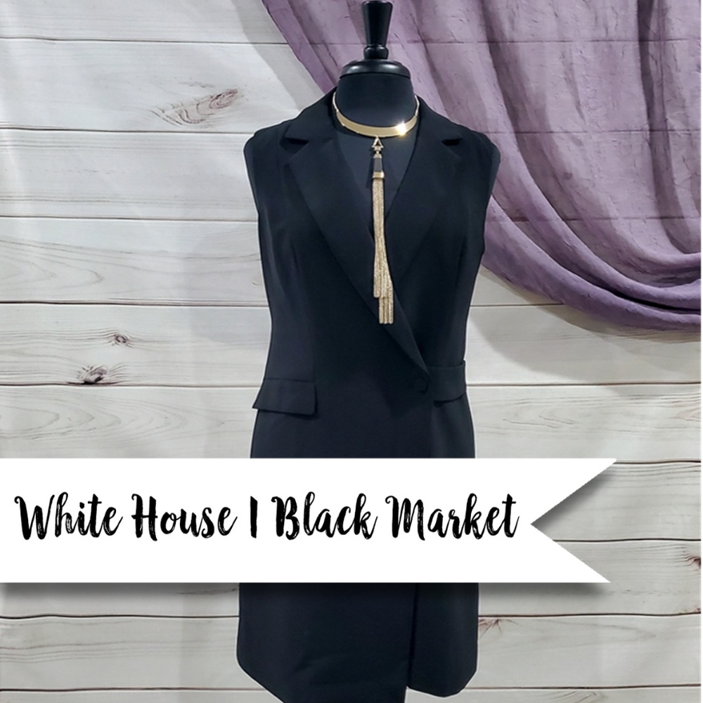 WHBM | Surplice Tux Dress
